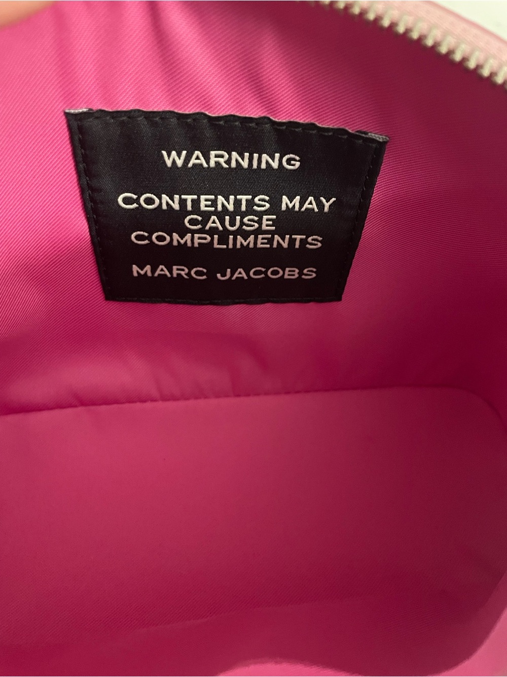 Marc Jacobs Pink Pebbled Leather "The Beauty Bag” - Picture 4 of 9